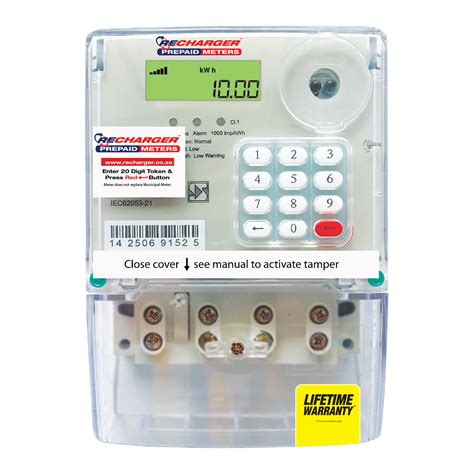 prepaid metering electricity recharge